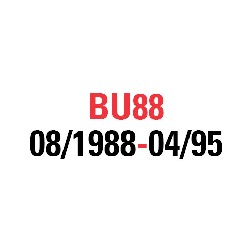 BU88  08/1988-04/95